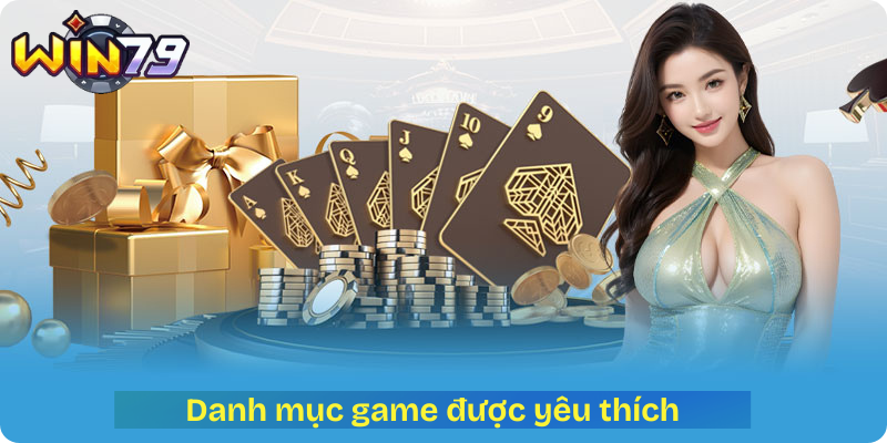 Danh mục game được yêu thích